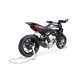 Moto exhaust HP-Corse EVOXTREME 310 BLACK MV AGUSTA 800 RIVALE 800   