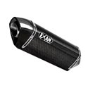 Moto exhaust Exan Oval X-Black Carbon BMW R 1200 GS 2010 - 2012  