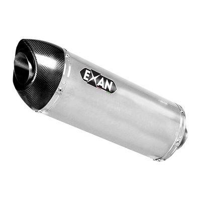 Moto exhaust EXAN DUCATI MONSTER 821  18 - 20 OV CARBON CAP TITANIUM 