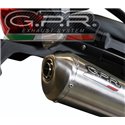 Moto Auspuff GPR Derbi TERRA 125 R / ADVENTURE 2007 - 2011 SATINOX 